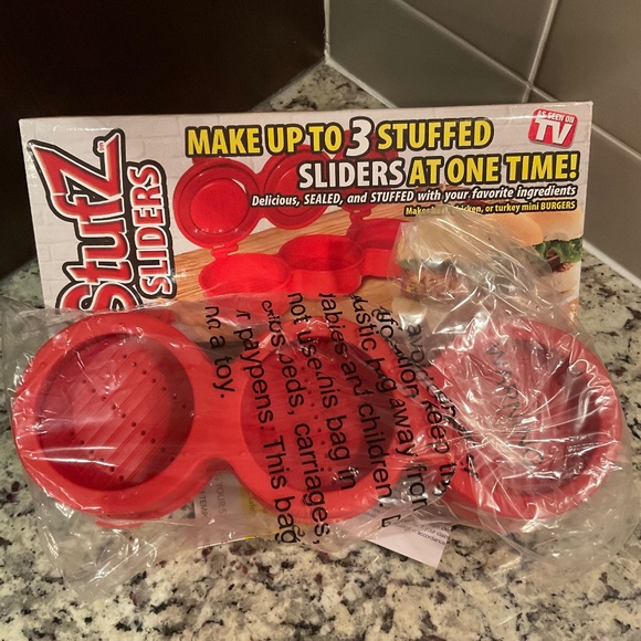 STUFZ Sliders - Stuffed Burger Press - New in Box - Picture 10 of 11